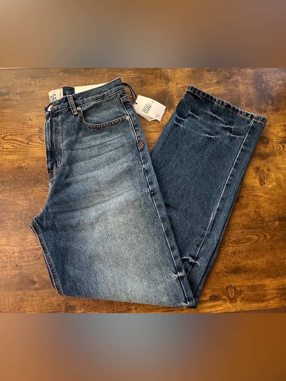 NWT Urban Outfitters BDG Skate Fit Medium Wash Blue Jeans Size 32/32